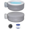 СПА-бассейн BESTWAY ST.LUCIA AIRJET 124/170х66см 605л, круглый аэромассаж 60037 BW